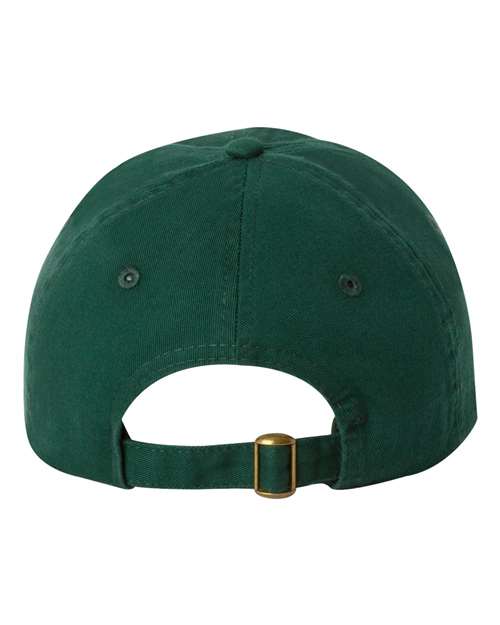 dark green dad cap back