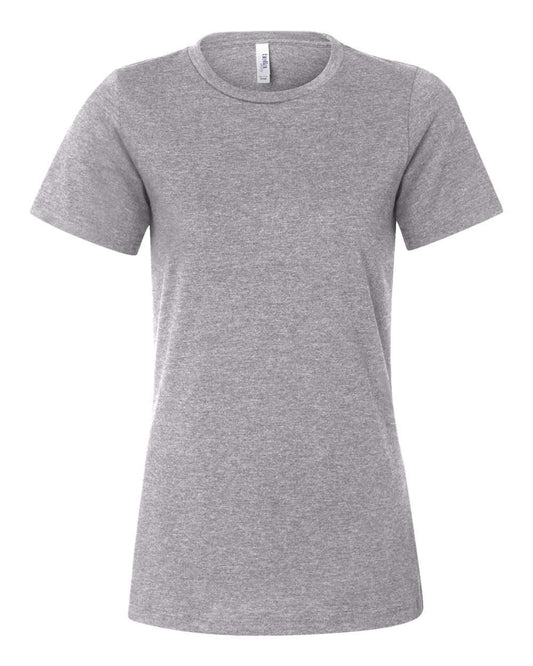 bella+canvas womens relaxed cvc tee athletic heather