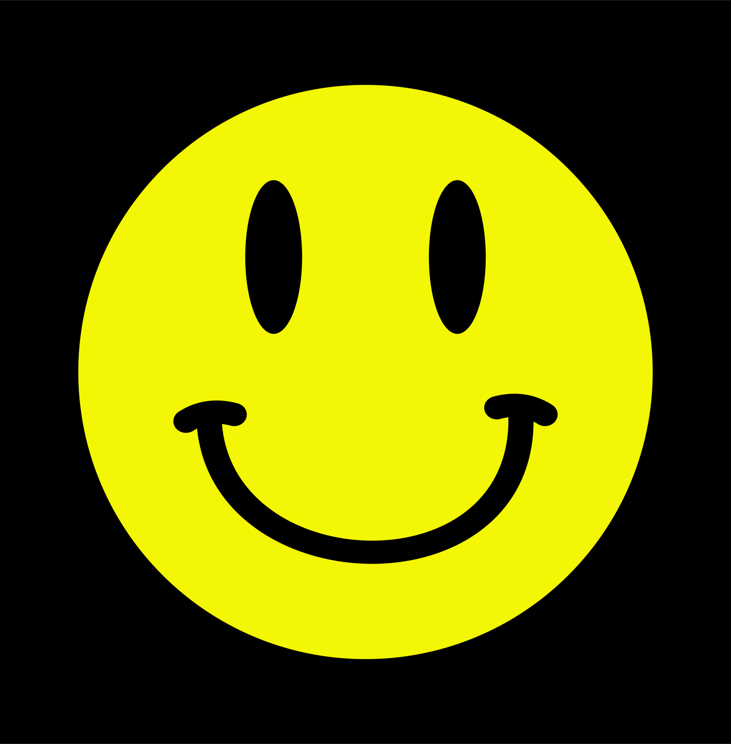 smiley face DTG design graphic