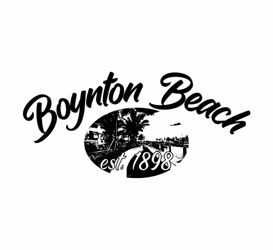 Boynton Beach Florida  DTG graphic design