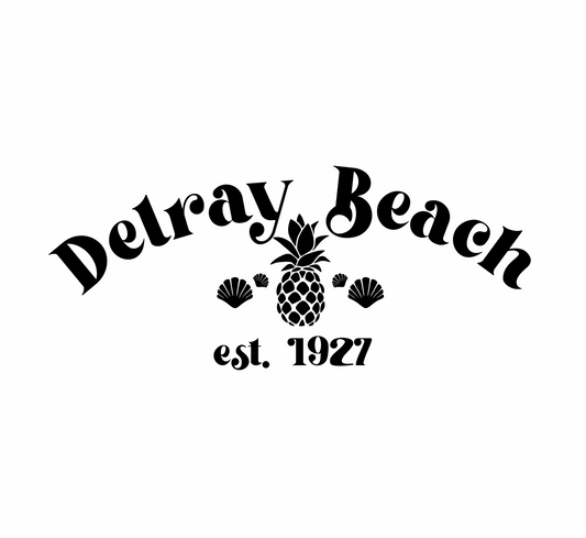 Delray Beach Florida DTG graphic design