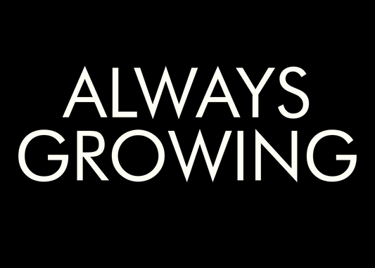always growing the infamous collection DTG design graphic