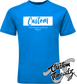 sapphire tee with custom the custom lifestyle brand supreme style DTG printed design