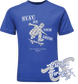 royal cotton t-shirt stay on your grind skate