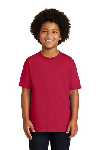 gildan youth ultra cotton t-shirt cherry red