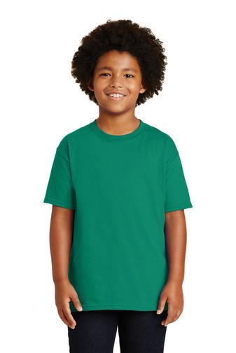 gildan youth ultra cotton t-shirt kelly green
