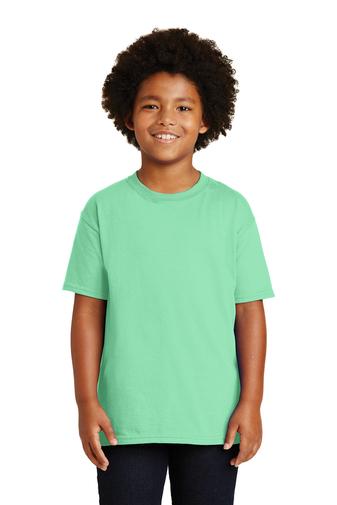 gildan youth ultra cotton t-shirt mint green