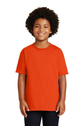 gildan youth ultra cotton t-shirt orange