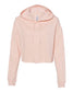 independent trading co cropped hoodie blush