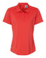 womans adidas ultimate polo real coral