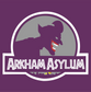 arkham asylum batman joker DTG design graphic