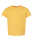 bella canvas toddler short sleeve heather yellow