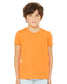 bella+canvas youth cvc t-shirt neon orange