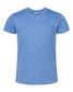 bella+canvas youth t-shirt columbia blue
