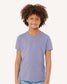 bella+canvas youth t-shirt dark lavender