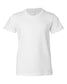 bella+canvas youth t-shirt white