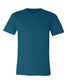 bella+canvas adult short sleeve tee deep teal