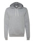 bella+canvas fleece hoodie athletic heather