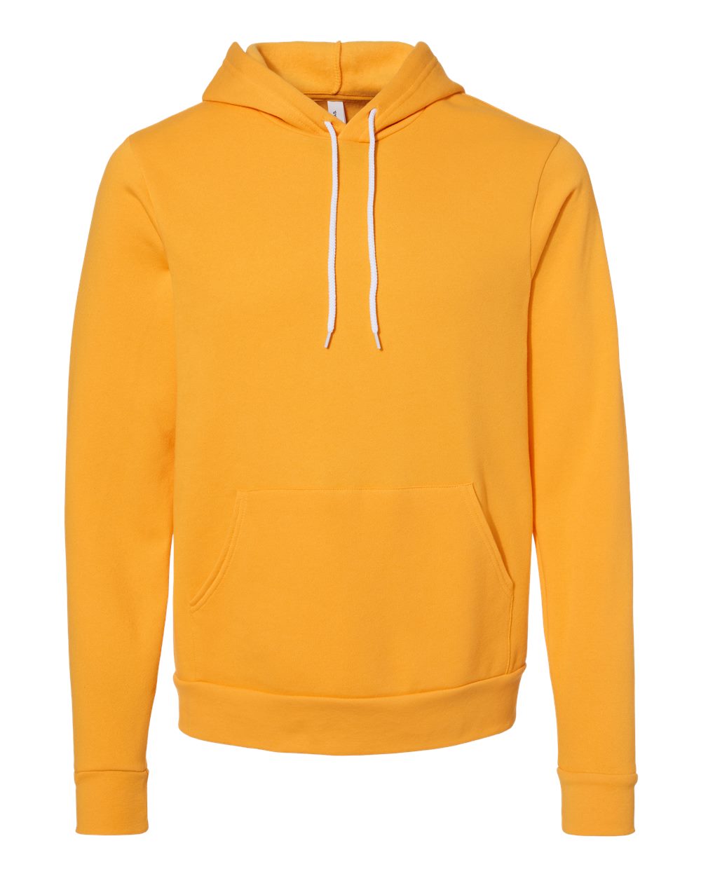 bella+canvas fleece hoodie gold