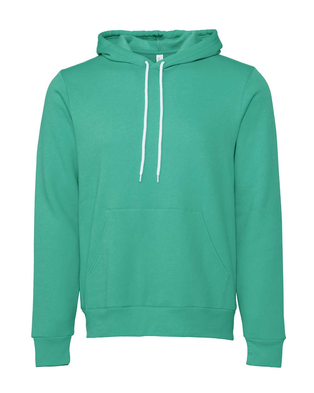 bella+canvas fleece hoodie teal