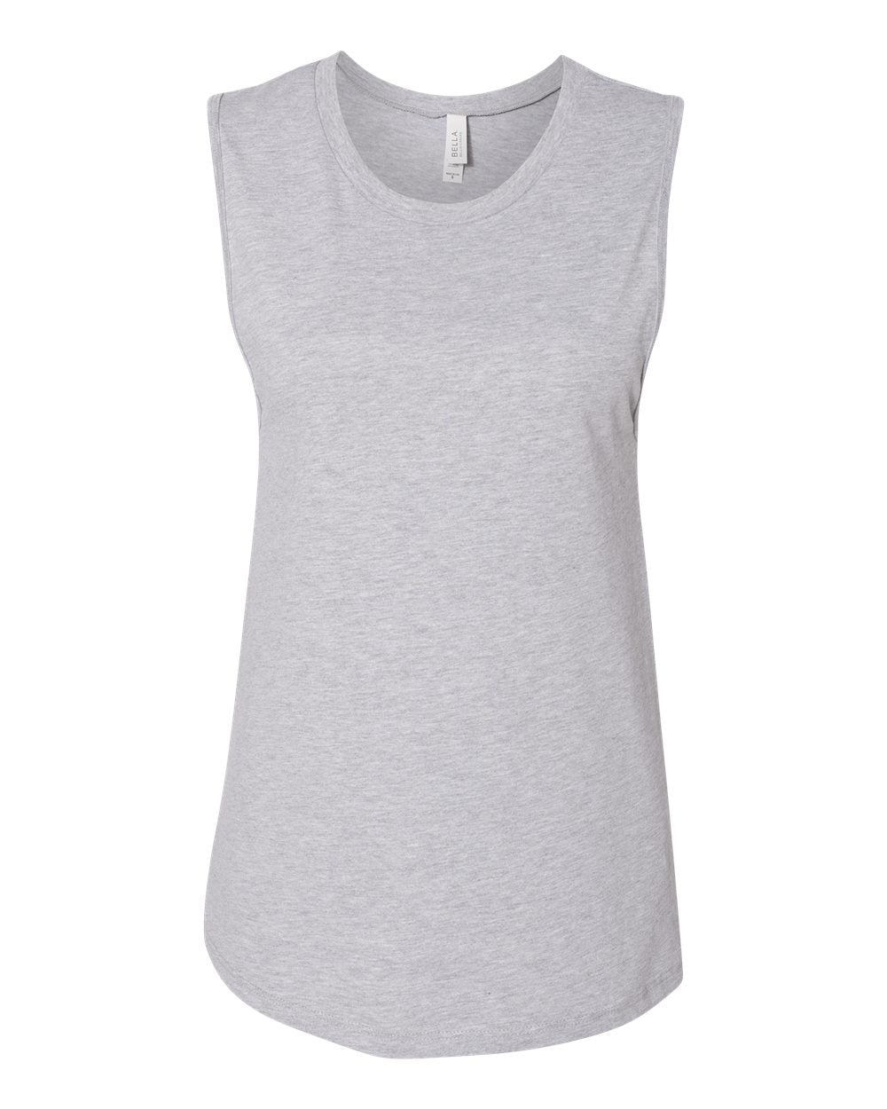bella+canvas womens muscle tank athletic heather