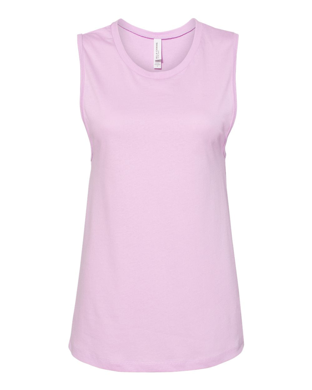 bella+canvas womens muscle tank lilac