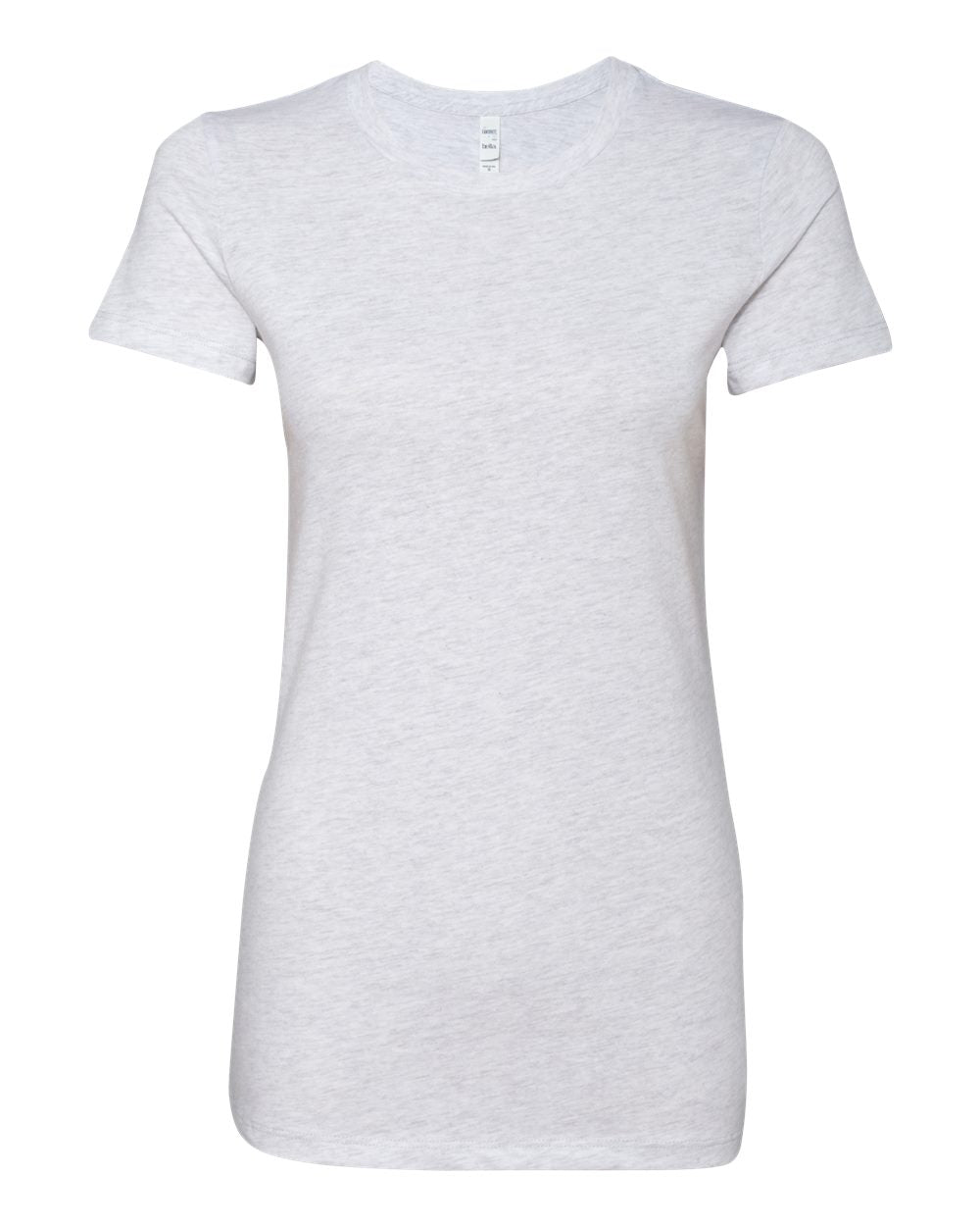 bella+canvas womens tee solid white blend