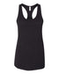 bella+canvas womens racerback tank black