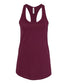 bella+canvas womens racerback tank maroon