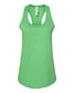 bella+canvas womens racerback tank synthetic green