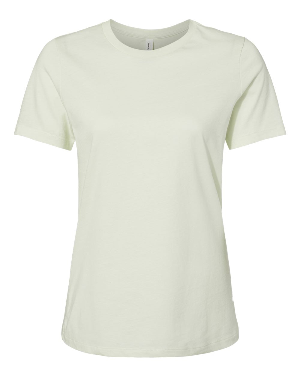 bella+canvas womens relaxed tee citron