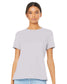 bella+canvas womens relaxed tee lavender dust
