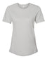 bella+canvas womens relaxed tee solid athletic grey