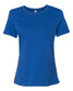 bella+canvas womens relaxed tee true royal