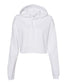 bella+canvas womens cropped hoodie white