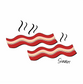 sizzlin bacon summer DTG design graphic