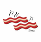 apron sizzlin bacon DTG design graphic