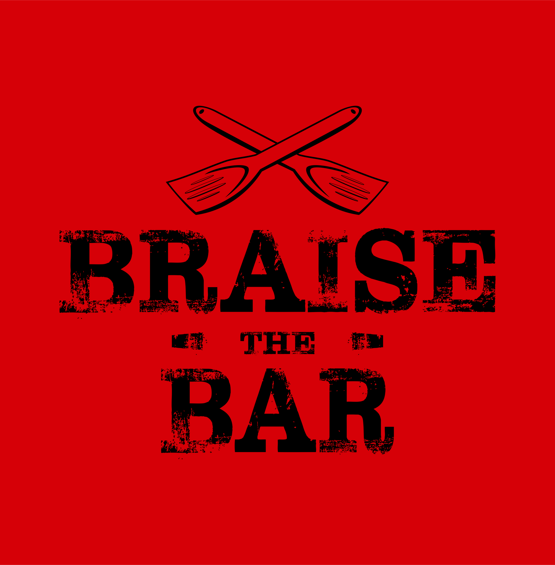 braise the bar summertime DTG design graphic