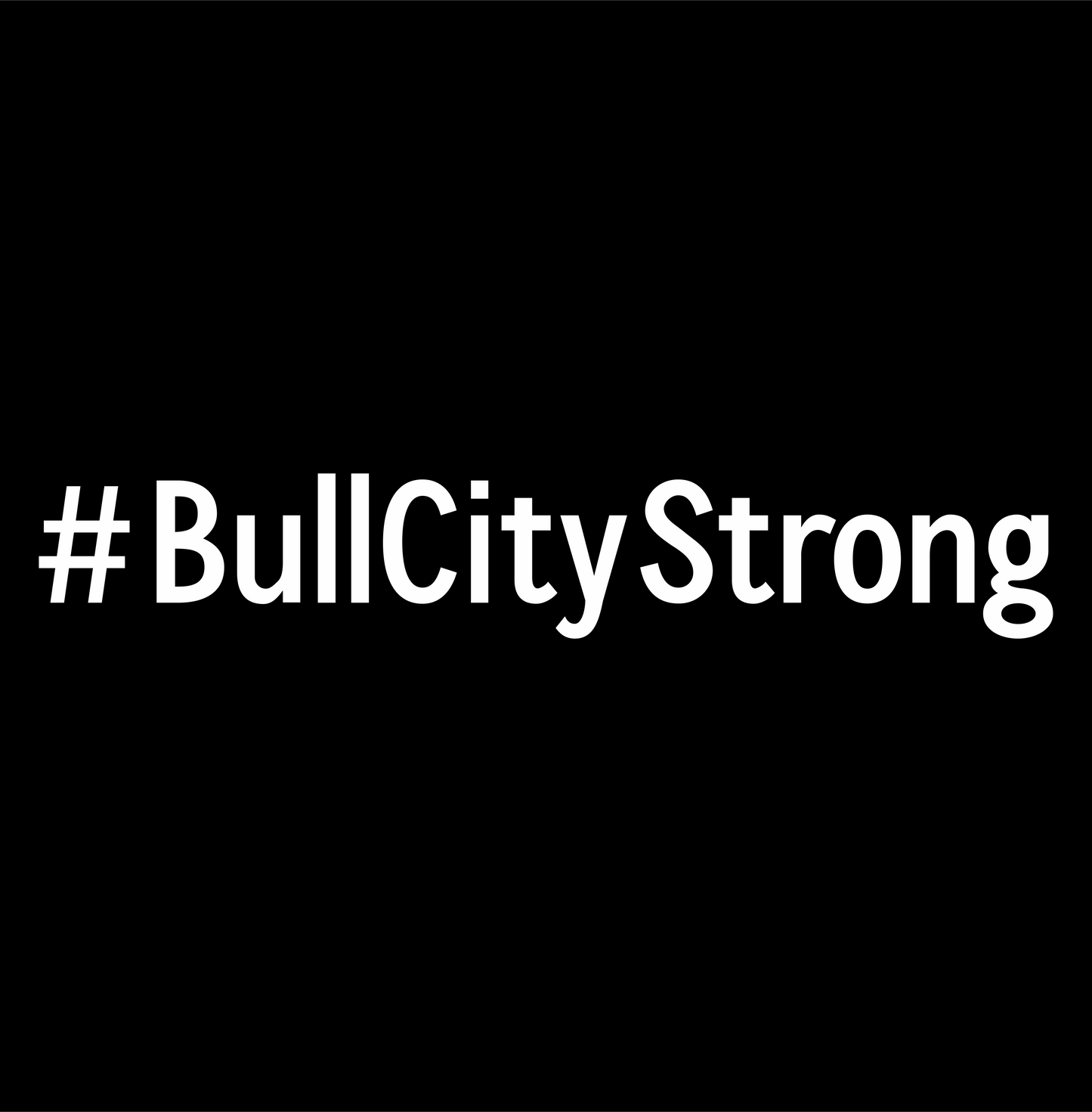 # bull city strong durham nc DTG design graphic