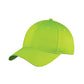 port & company six panel unstructured cap lime