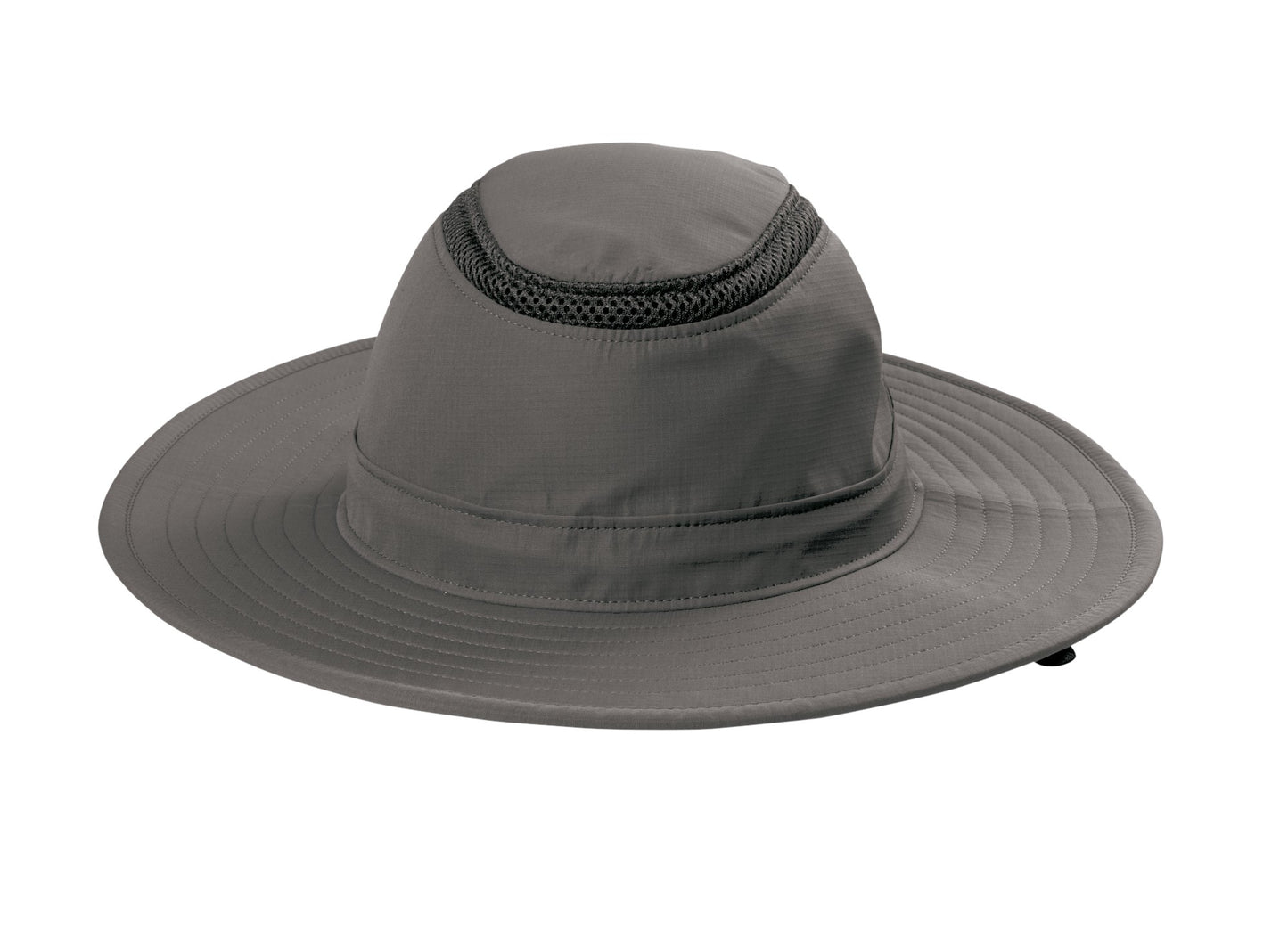 port authority outdoor wide brim hat sterling grey