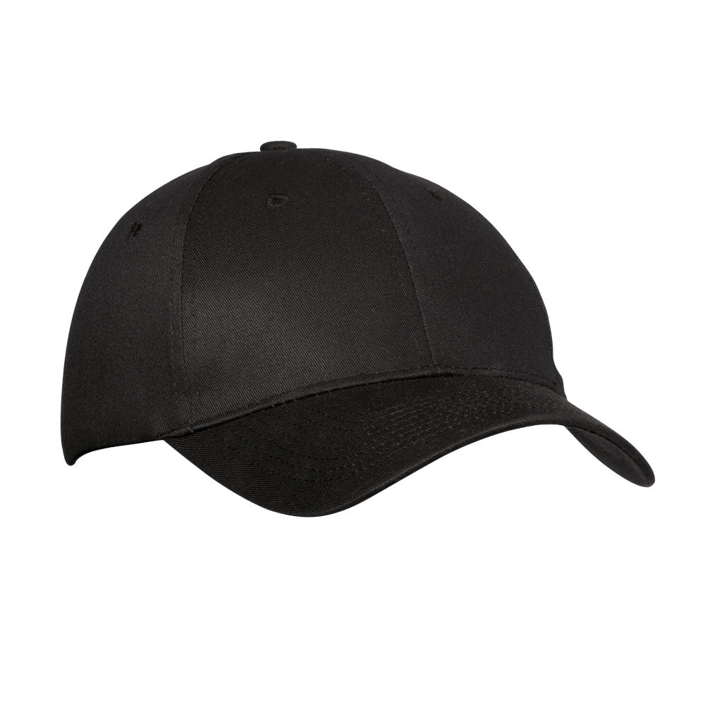 port & company twill cap black