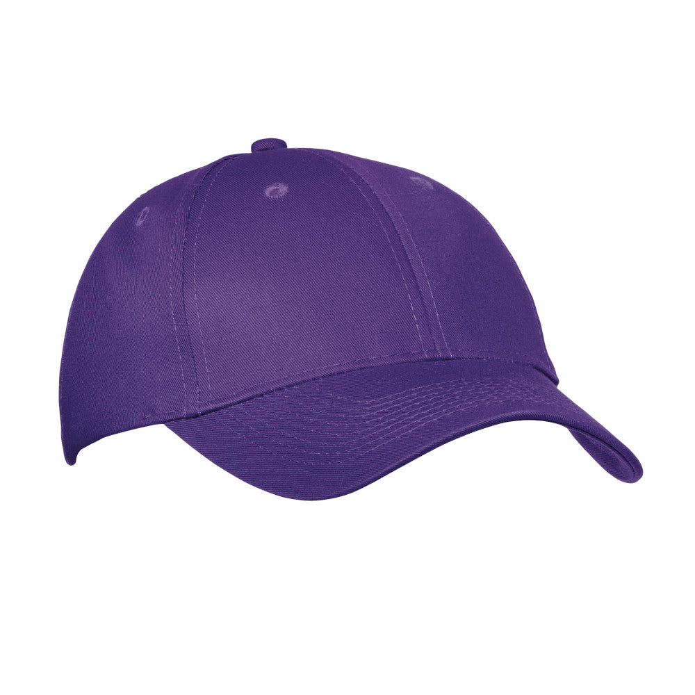 port & company twill cap purple