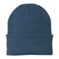 port & company knit cap millennium blue