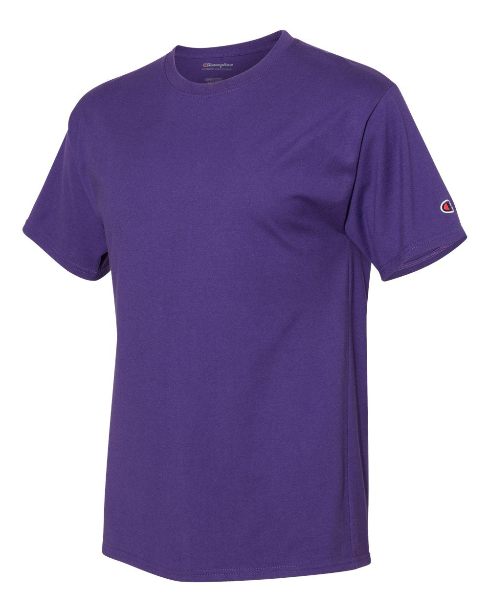 Champion CP10 - Adult Ringspun Cotton T-Shirt, Ravens Purple, S