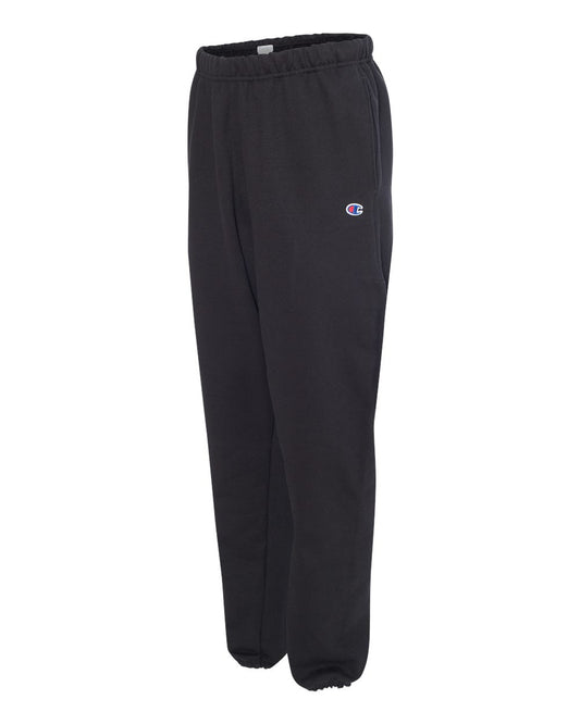 champion reverse weave sweatpants with pockets black