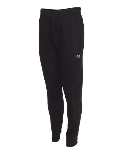 champion reverse weave jogger black