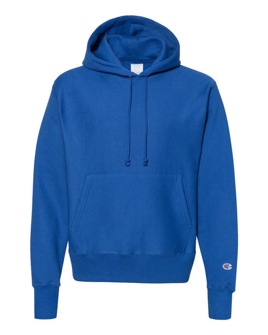 champion reverse weave hoodie athletic royal blue