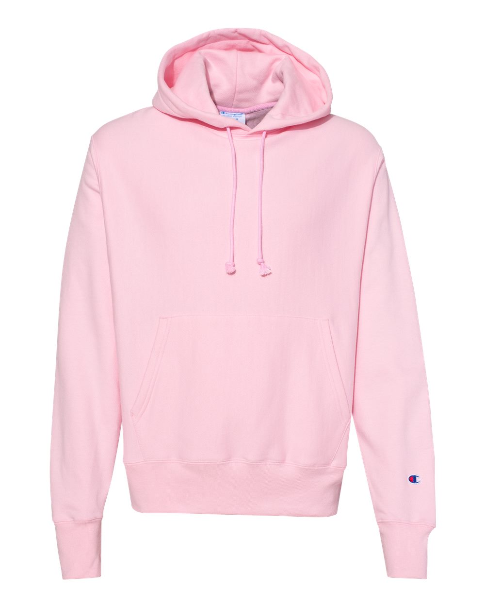champion reverse weave hoodie candy pink