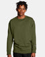 champion powerblend crewneck sweatshirt fresh olive green